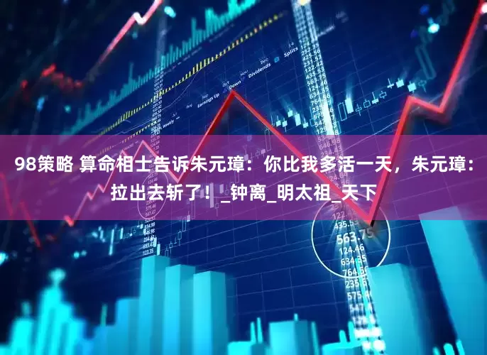 98策略 算命相士告诉朱元璋：你比我多活一天，朱元璋：拉出去斩了！_钟离_明太祖_天下